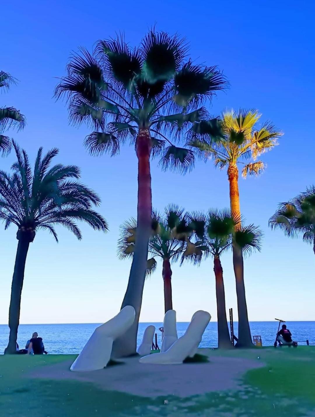 Luxury Beachfront Apartment With Pool, Sauna, Fitness And Gym In Province Malaga, Andalusia มิฮาส ภายนอก รูปภาพ